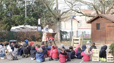 L'Atelier des saisons organise des ateliers de jardinage et de cuisine dans des écoles lyonnaises - Crédit : L'Atelier des saisons 