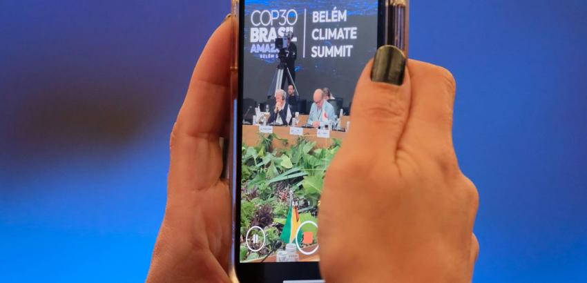 © UNFCCC/Diego Herculano Le Sommet de Belém sur le climat s'est ouvert le 10 novembre 2025.