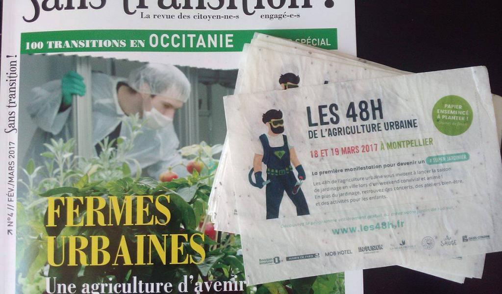 Sans Transition ! Occitanie est partenaire des 48 heures de l'agriculture urbaine à Montpellier