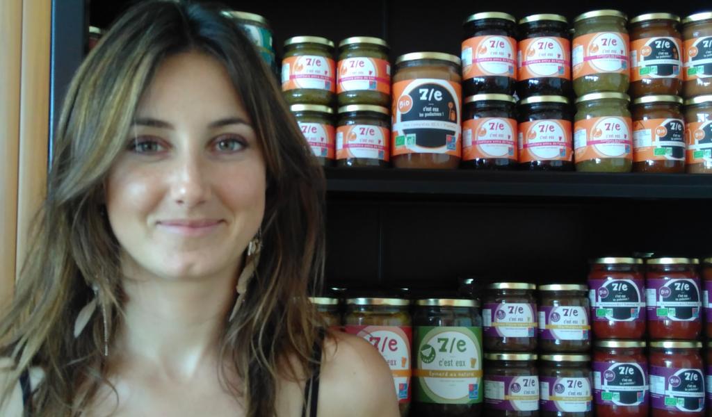 Chloé Duteau, commerciale chez 7/e c'est eux les producteurs. Crédits : Justine Carnec