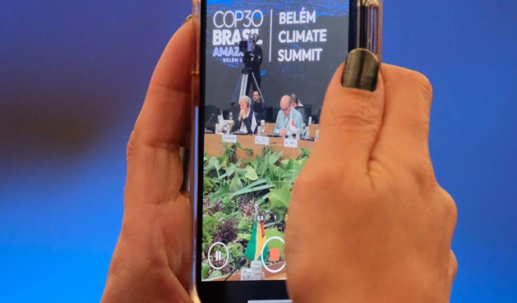 © UNFCCC/Diego Herculano Le Sommet de Belém sur le climat s'est ouvert le 10 novembre 2025.