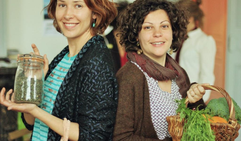 Alexandra et Valentina, créatrices de CityZen Market. Crédit photo : CityZen Market