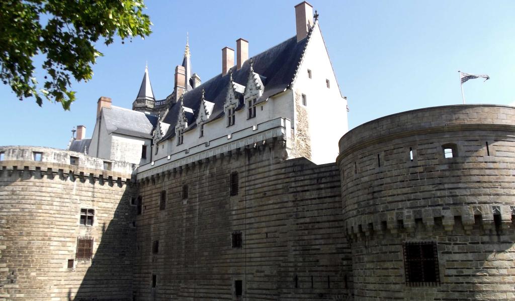 Le château des ducs de Bretagne, à Nantes. - Crédit : F.Delotte 