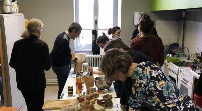 Réunion à la Salle à Manger