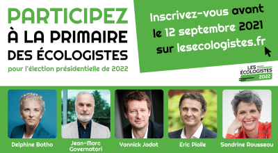 primaire écologistes 2021