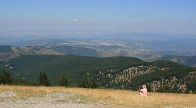 Vu depuis le sommet du Mont-Aigoual (30-48) - FD / LMDP