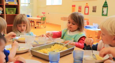 Maraichage Bio Vannes - Repas crèche Richemont. Crédit Stéphanie Biju