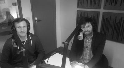 Sébastien Girault (à gauche), créateur  du réseau social de jardinier Oasis Citadine​, était l'invité de l'émission Sans Transition ! diffusée sur la radio montpellièraine FM Plus, le 24 février dernier - DR