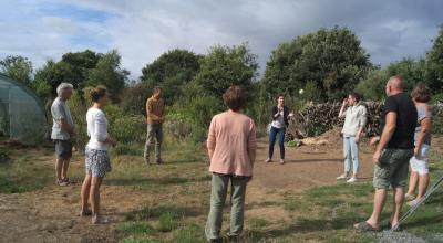 La formation commence avec un jeu des prénoms, pour détendre l’atmosphère et apprendre à se connaître © B. Vandestick