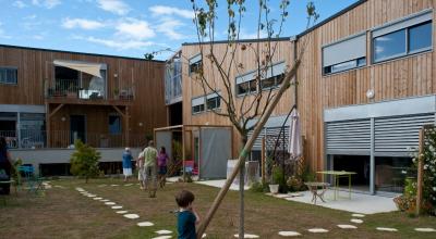 Projet d'habitat participatif "La Boîte noire", à Nantes - Crédit : B.Nauleau 