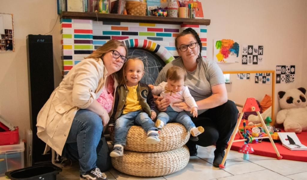 Un accueil mère-enfants en Bretagne