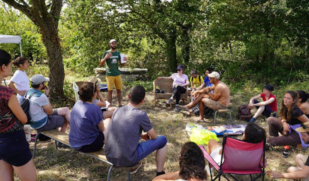 ormation lors du Camp Climat 2022 à Nantes