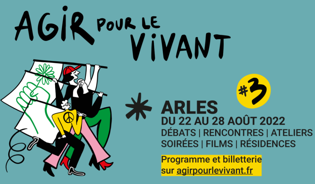 affiche festival agir pour le vivant