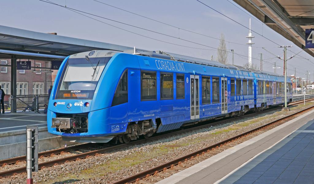 Le Coradia iLint, fabriqué par Alstom, est un train de passagers alimenté par une pile à hydrogène, qui produit de l'énergie électrique pour la traction (Crédit Pixabay)