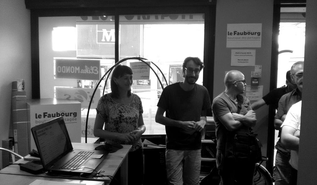Olivia Liesse et Yoann Lapeyronie, fondateurs de la Menuiserie collaborative de Montpellier - FD