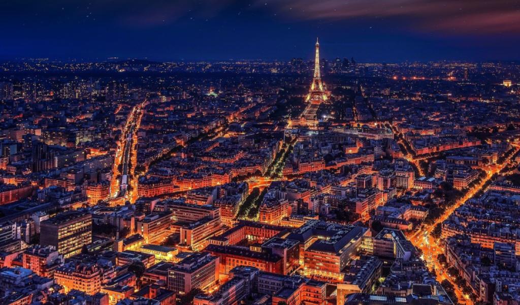 Paris pollution lumineuse