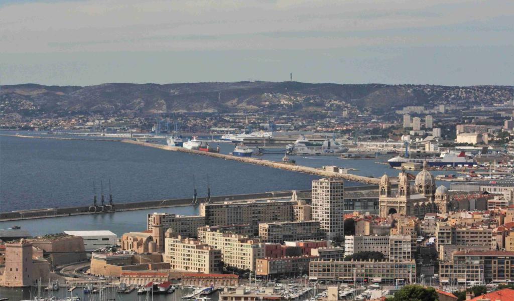 Vue du port de Marseille - FD / LMDP